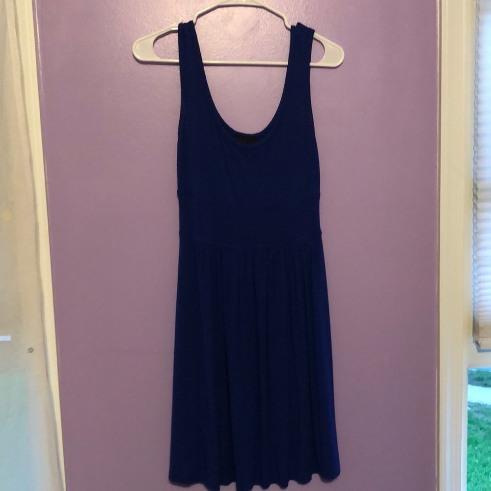 Comfortable blue dress